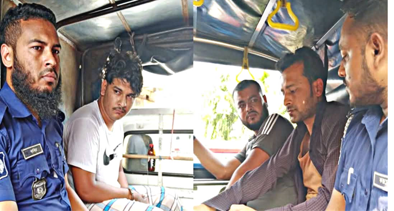 গোলাপগঞ্জে পৌর ছাত্রলীগের সাংগঠনিক সম্পাদকসহ গ্রেফতার ২